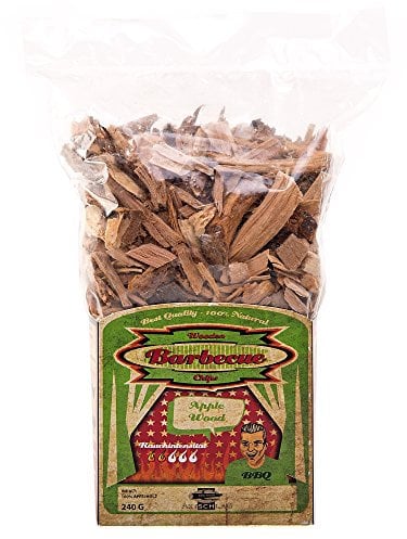 Axtschlag Räucherchips Apfel, ideale 240 g Probier-Packung, sortenreine Wood Chips für besondere Rauch- und Geschmackserlebnisse, für alle Grills