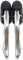 UPANBIKE Aluminiumlegierung Fahrrad Bremshebel Set Für Road Fahrrad Fixed Gear Bike Zeitfahren (Silber)