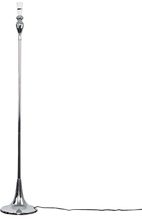 MiniSun | Modern Polished Chrome Spindle Design Floor Lamp Base | Floor Lamps & Torchieres, Home Décor & Improvement Essential