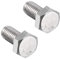 sourcing map Filetage M8 acier inoxydable 304 16mm tête Hex vis fixation vis Gauche 2pcs