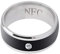 NFC-Multifunktions-Smart-Ringe Wasserdichtes intelligentes magisches tragbares Gerät Universal für Handy, Multi-Size(groß13)