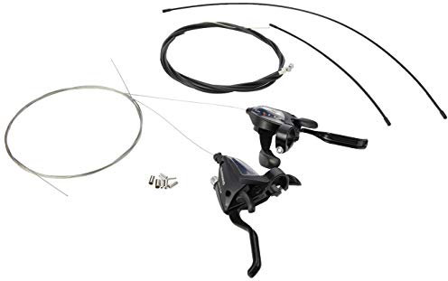 SHIMANO MANDOS EF502-2A Freno V SP41, Adultos Unisex, Negro (Negro), 2a 3x7v. frenovnegrosp41