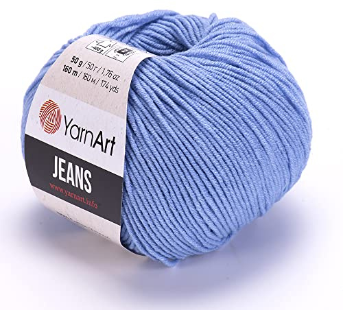 YarnArt Jeans Garn Baumwollgarn Amigurumi Babygarn Wolle 50g Yarn Art 160m/50g Yarnarts (15)