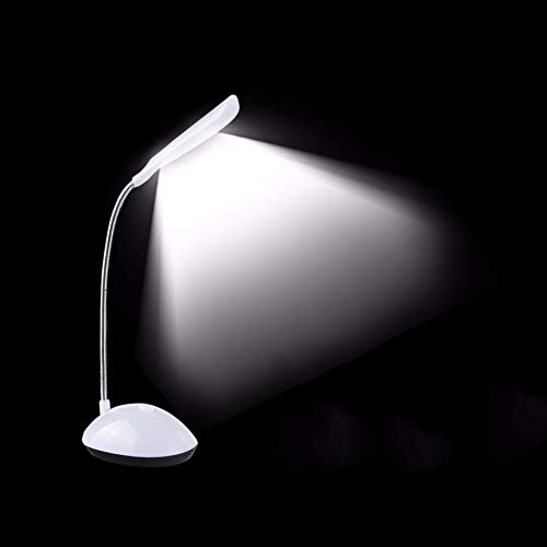 Brussels 08 Mini lampe de bureau LED portable flexible Protection des yeux Fonctionne à piles Petite lampe de bureau pour enfants Maison école Voyage Couleur aléatoire