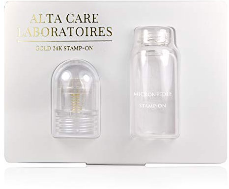 DERMASTIR Goldener 24 K Mikronädel-Stempel.