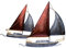 Klp Wanddeko Schiff Metall Segelboot Segel Boot Maritim Deko Hänger Skulptur Figur