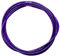 cyclingcolors gaine de frein vélo 5mm cable universel vtt route ville insert performance, 3m (violet laser)