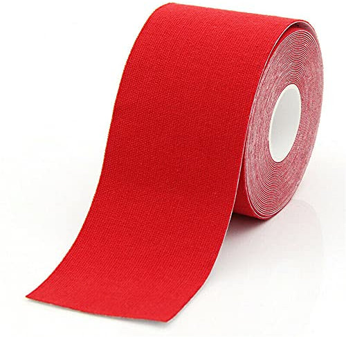5m Kinesiologie Tape Sport Muskelschmerzen Pflege Elastic (red)