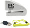 FR SECURITE FR110S Candado Moto Disco Homologado SRA, Doble Bloqueo ø10mm Cerradura Acero Inoxidable Alta Seguridad, Cable Recordatorio, Antirrobo Motocicleta Pinza Scooter, Bicicleta Eléctrica