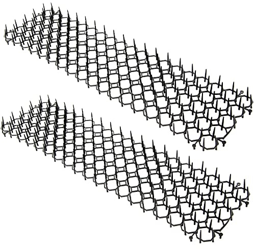 Bestlivings 6er Pack Dornengitter 50cm als Marderabwehr, Katzenschutz - Tier-Barriere - Übersteigschutz für Balkon oder Zaun - individuell anpassbar