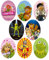 8 parches rodillera infantil serigrafiados para planchar en la ropa. Aplicaciones termoadhesivas para reparar y decorar pantalones, chaquetas, jerseys, mochilas