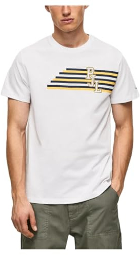 Pepe Jeans Rooney Herren T-Shirt, weiß, XL