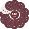 STEBRUAM 100 Stück Schleifpapier 125mm Klett 120 körnung,Profi 125 Schleifscheiben Rund 8 Loch für Exzenterschleifer