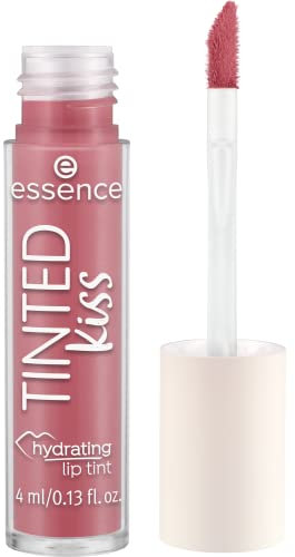 Essence Cosmetics Tinte labial hidratante TINTED kiss, hidratar/humectar, de larga duración, expresión del resultado, natural, color intenso, 4 ml