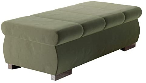 Mirjan24 Polsterhocker Bangkok groß, Sitzbank Hocker Sitzhocker Modern Pouf Sitzmöbel Fußbank (Magic Velvet 2243)