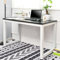 Merax Schreibtisch, Computer Tisch, PC Tisch Bürotisch Officetisch Stabile für Zuhause Büro Schlafzimmer Rleichterte Montage (Schwarz, 120 * 60 * 75cm)