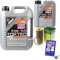 EISENFELS Filter Set Inspektionspaket erstellt mit 6 L Motoröl Liqui Moly 5W-30 Top Tec 4200, MANN-FILTER Ölfilter, Dichtring