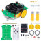 Praxis Löten Lernen Ferngesteuertes Auto Kit, Anfänger DIY 2WD Smart Robot Car Bausatz Elektronische Schulprojekte für Studenten und Heimwerker Lernen Sie zu löten
