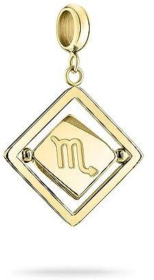 Liebeskind Berlin Charms-Anhänger Sternzeichen in IP Gold