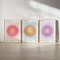Trendy Angel Number Aura Gradient 111.222.333.444.555.666.777.888.999 Wandkunst Leinwand Malerei Poster Für Wohnzimmer Home Decor 30Cmx40Cmx3Pcs Kein Rahmen