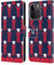 Head Case Designs Royal Guards Das Beste Von London Leder Brieftaschen Handyhülle Hülle Huelle kompatibel mit Apple iPhone 15 Pro