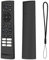 USTIYA Schutzhülle für Hisense Smart TV Voice Remote ERF3F80 ERF3A90 ZDB1210320 U7G U9G U8 Serie 4K ULED Schutzhülle aus Silikon (schwarz)
