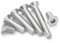 ORTAVA 20 Stück Senkkopfschrauben M4 x 30 mm, M4 Senkkopfschrauben Torx Edelstahl 304, Senkkopfschraube mit Innensechsrund/Torx (ISR/TX) nach Norm ISO 14581 / DIN 965, für Maschinen, Geräte und Möbel