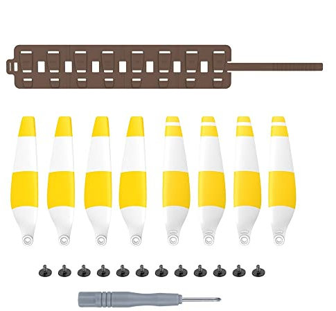 AGJBY Für DJI Mini 3 Pro Problemt Storage Tasche Rotor Rotor Blades Silikon Faltbar Schutz Roll Board tragbar für DJI Mini 3 Zubehör Pro, Yellow Suit A, one size