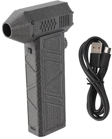 Jet-Trockengebläse, 300.000 U/min, Superleistungsstarker Elektrischer Luftreiniger, Tragbarer -Turbo-Jet-Lüfter, Turbo-Heißgebläse-Luftgebläse für Heim-, Auto-, Computer-Tastatur