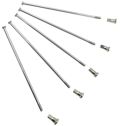 QAINKUN Fahrradspeichen 20pcs / 9G Speichen Durchmesser 3,5 mm 304 Edelstahl Material Straight Pull Beleuchtung Splitterfarbe Motorrad Speichen Fahrradspeichen Schwarz(Color:Length 205mm)
