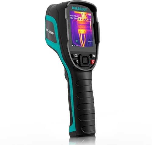 Mileseey TR20 Caméra Thermique, résolution 320 x 240, taux de rafraîchissement 50Hz, caméra d’imagerie Thermique Infrarouge portative avec Suivi Automatique des Points Chauds/froids (TR256E)
