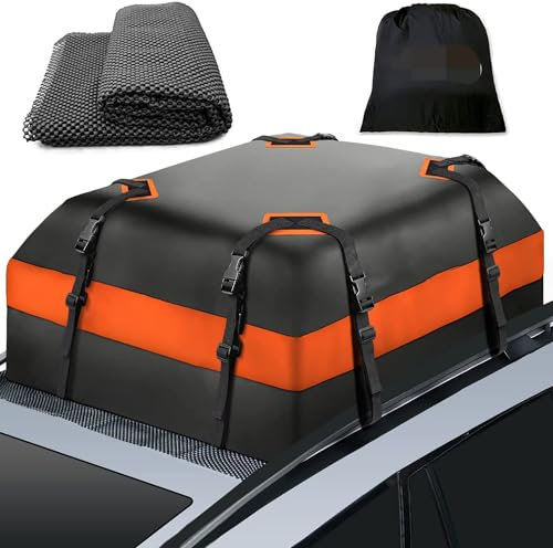 gongxini Auto Dachbox Faltbar Dachgepäckträgergeräumige Autodachtasche Für N&issan Qashqai J10 2007‑2014