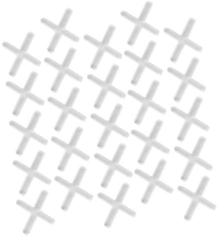 Angoily 1000pcs Cross Shape Tile Spacers Leveling System for Tiles for Alignment