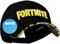 Fortnite Baseball Cap Kinder Jungen und Teens Basecap 100% Baumwolle Verstellbare Kappe Sport für Sommer Freizeit Urlaub Geschenke für Gamer (Schwarz/Gelb)