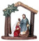 Statue der Heiligen Familie – Weihnachtskrippe, Krippenfiguren, Christusgeburt Jesus, Geburtsdekoration für Kaminsims,