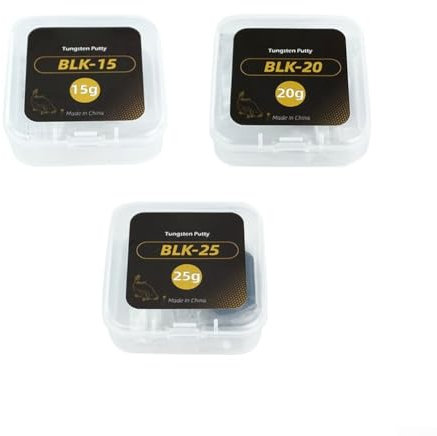Pâte de tungstène souple 152025 g conçue spécifiquement pour les bas de ligne CHOD et baignoires pour la pêche à la carpe (20 g)