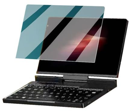 MUMQAQ Pellicola protettiva per schermo GPD Pocket 4 Mini Laptop 8.8, pellicola in vetro temperato resistente ai graffi, sensibilità Hish, facile installazione
