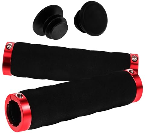 Toyvian Fahrradgriff Bike Grips fahradlenker fahhradlenker fahrad zubehör Bike Fitting Lenkergriffe für Fahrrad Fahrräder Fahrradlenkerabdeckungen Mountainbike-Griffe Schaum Blue