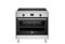 AMN964IEXE - Cucina induzione con forno elettrico, 90x60 cm, Inox