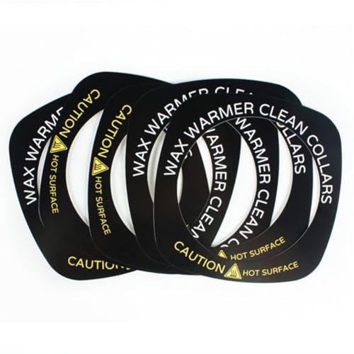 Wax Warmer Collars Ring Wax Heater Machine Antifouling Cleaning Protective Paper Pad Square 10PCS