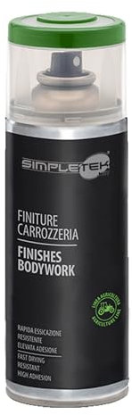 SIMPLETEK - Bombe Spray Peinture Véhicules Vert Compatible avec John Deere Carrosserie Finitions agricoles 400 ml V400CAR.6 (1 pièce)