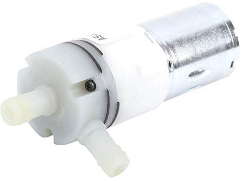 Ticfox Mini Miniature Self-Priming Pump, DC 12V Mini Water Pumps Stainless Steel Electric Water Pumps Micro Vacuum Pump for Tea Machine Fish Tank