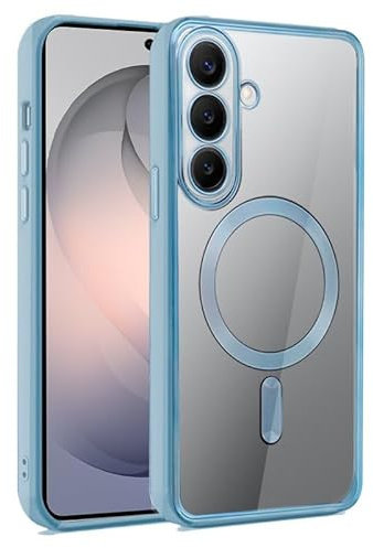 Cool Schutzhülle für Samsung S947 Galaxy, magnetisch, Blauer Rand