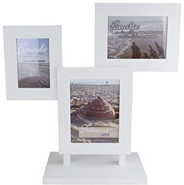 Fotorahmen Holiday weiss, MDF, B. 46 cm