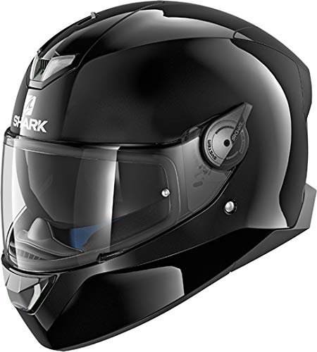Shark Herren Shoei Motorrad Helm, Schwarz, L
