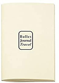 VELOFLEX N1015R1 - Einlagen für Bullet Journal, Notizbucheinlagen 10 x 15 cm, 2er Set „Travel & ivory“ (Reisen & blanko, Punktraster) Beige