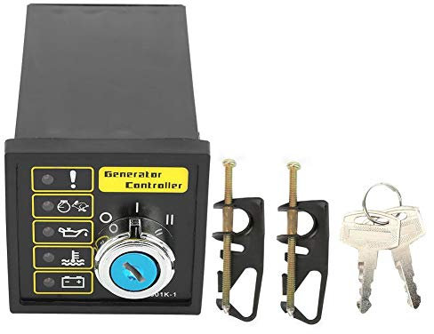 Generator Controller, DSE501K Generator Electronic Controller Startmodul Bedienfeld Manuelles Start & Stopp-Modul,Dynamo