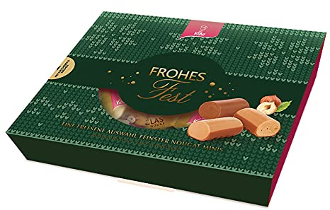 Viba Nougat Geschenk Frohes Fest (Nougat-Auswahl Frohes Fest)
