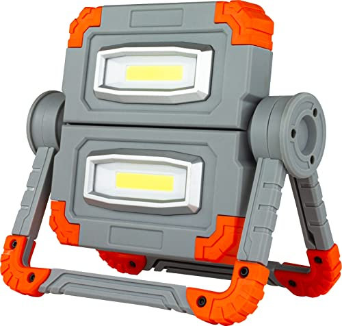 REV 2620011610 FLEX POWER, LED Arbeitsleuchte mit Akku, 2x5W, 2x500lm, IP20 Bunt