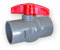 Woodland® Econo-Line Kugelhahn zum verkleben | Robuster Absperrschieber für Teichfilter, Pumpen- und Rohrsysteme | Poolschlauch Verbinder 32mm | PVC Rohr mit Absperrventil 6 Bar